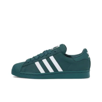 Adidas Originals SUPERSTAR Slip Resistant Low Top Skateboard Shoes Unisex Green White