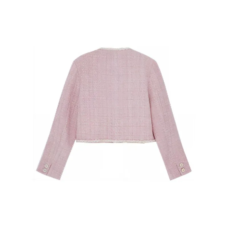Linjou Jackets Women's Pink-1