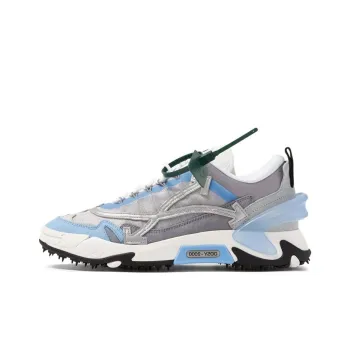 OFF WHITE ODSY Low Top Casual Shoes Men's White Gray