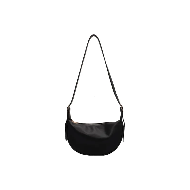NOMK PU Pillow Bag, Crossbody Bag, Shoulder Bag Regular Women's Brown/White/Black-3
