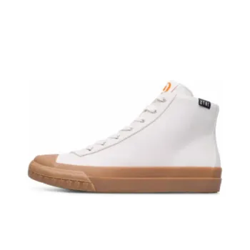 CAMPER High Top Canvas Shoes Women's White