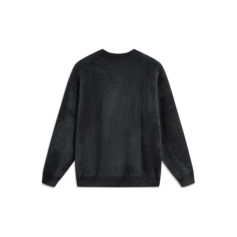 LiNing Badfive Long-Sleeved Knitwear Men's Black-1