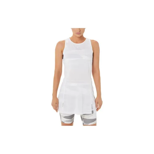 Asics STRONG 92 Sleeveless Dresses Women's White