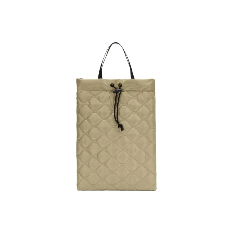 New Balance Fabric Tote Bag Shopping Bag Shoulder Bag Crossbody Bag Handbag Regular Unisex Khaki-0