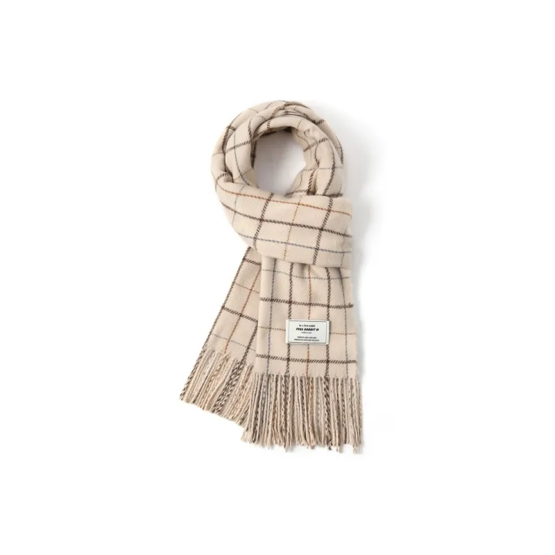 FREE RABBITⅡ Versatile Warm Knit Scarf Unisex-2