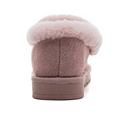 Warrior Low Top Snow Boots Women's Dark Pink-3