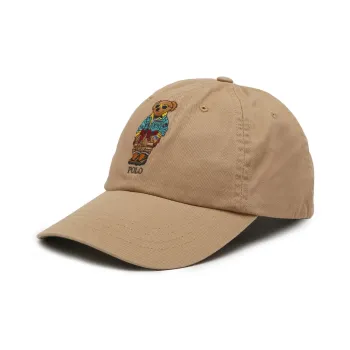 Polo Ralph Lauren Baseball Caps Unisex Khaki