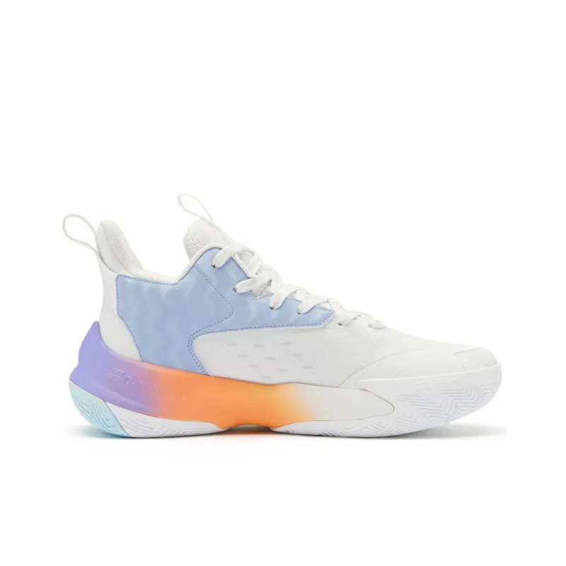 QIAODAN Broken Shadow 5 Basketball Shoes Men Low Top Purple-1