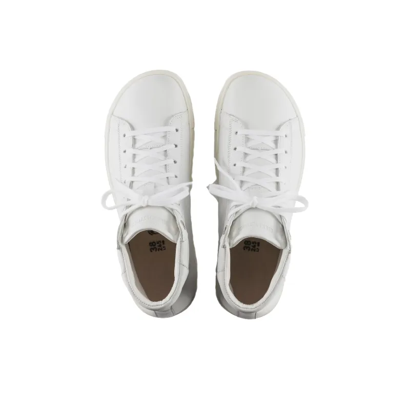 Birkenstock Skateboard Shoes Unisex High Top White-3