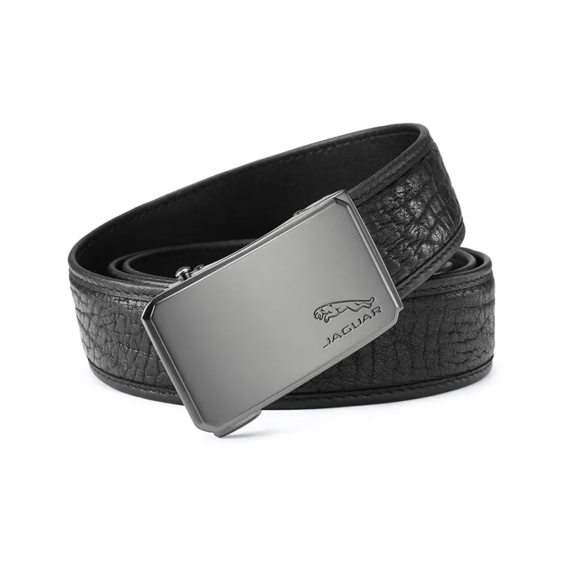 JAGUAR Automatic Buckle Quiet Luxury Wild Buffalo Leather Leather Belts Men's Width 3.5CM-0