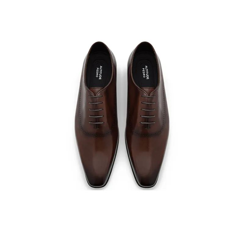 PEDRO Dress Shoes Men Low Top Black-3