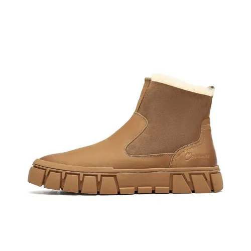 C°BANNER Ankle Boots Men Earth Yellow