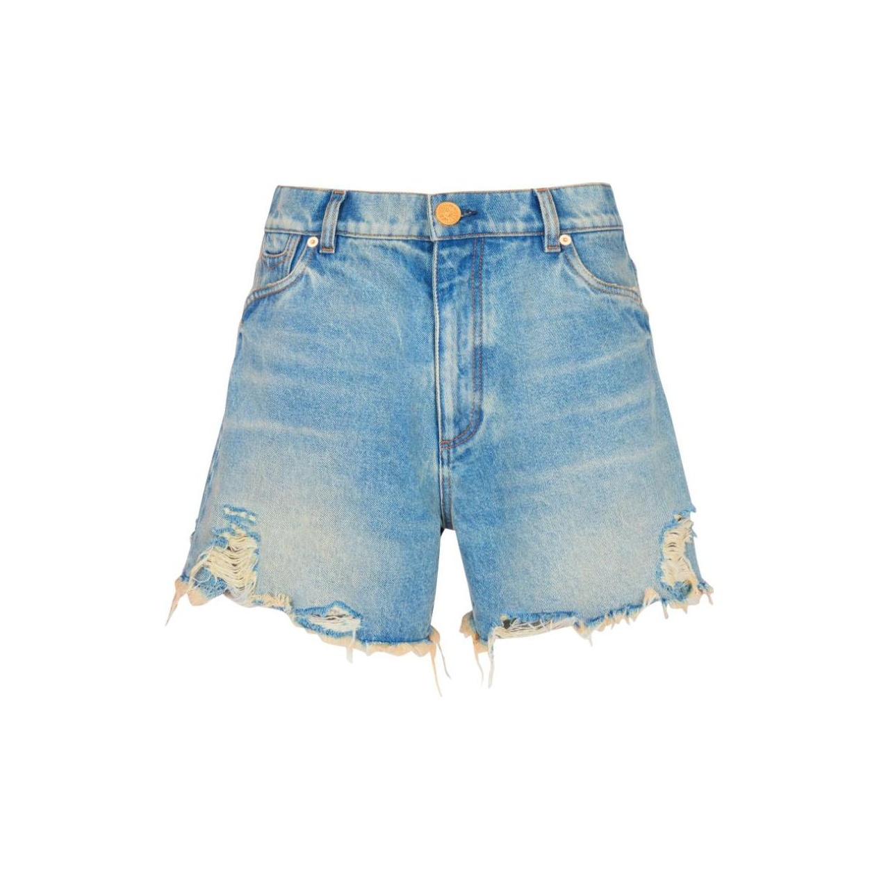 BALMAIN Denim Shorts Apparel Women for Women s Men s Sneakers Clothing Sale New POIZON