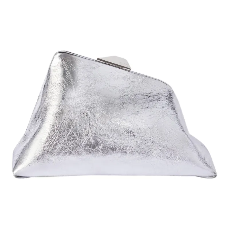 The Attico Day Off Metallic Effect Shoulder Bag-0