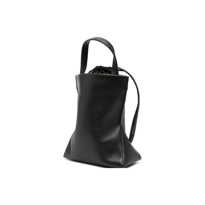 AESTHER EKME Calfskin Bucket Bags Handbags Mini Women's Obsidian Black Color-1