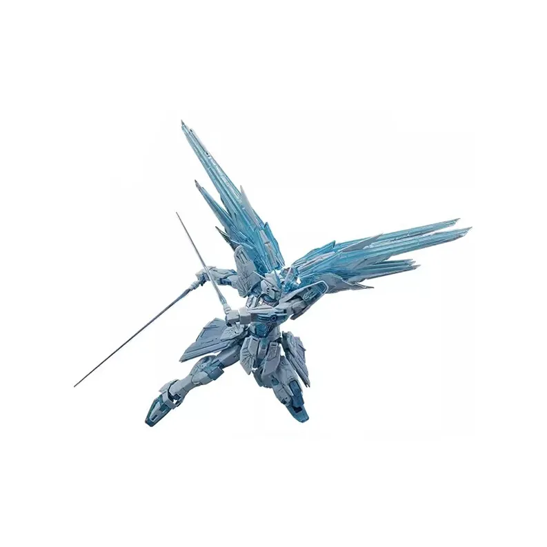 BANDAI MG Freedom Gundam CROSS CONTRAST COLORS/Transparent Blue Model Kits-2
