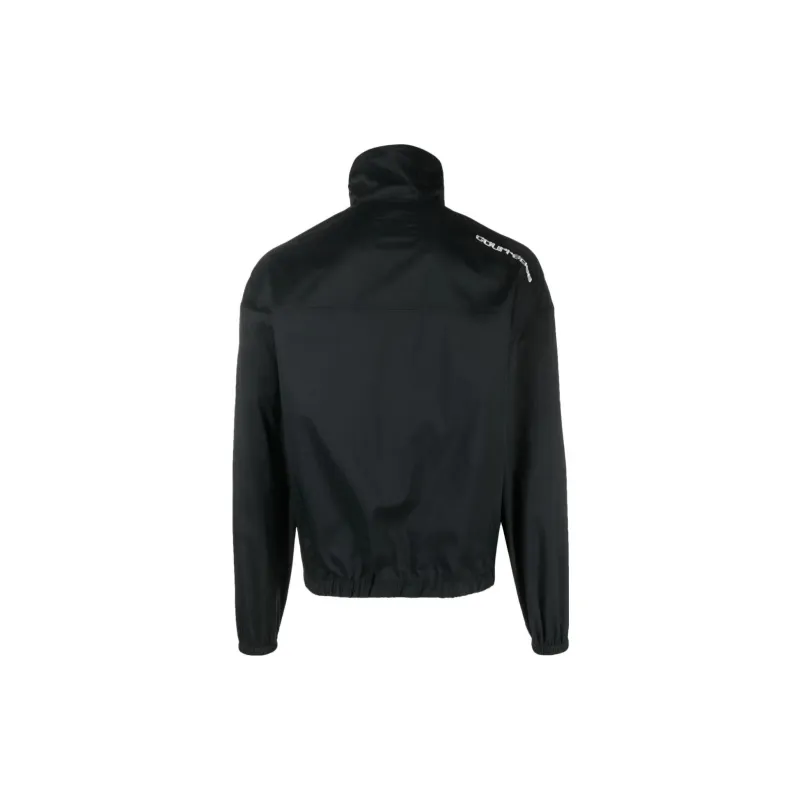 Courrèges Light Nylon Tracksuit Jacket 'Black'-1