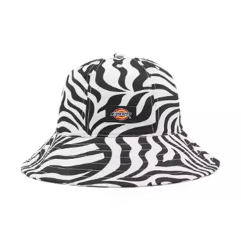 Dickies Bucket Hats Unisex Black White