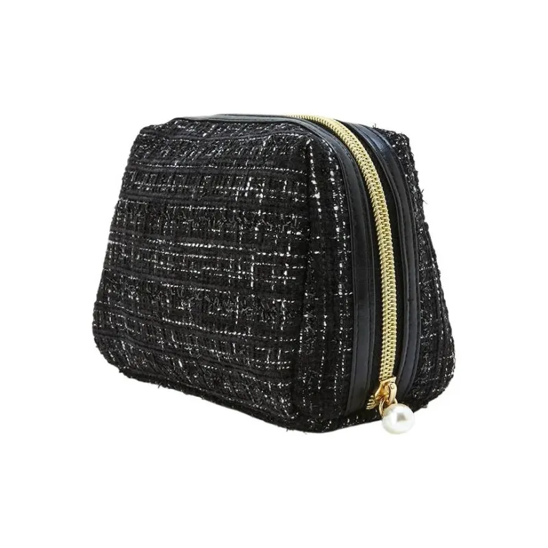 Sanrio Polyester Storage Bag Makeup Bag Women's Black-1