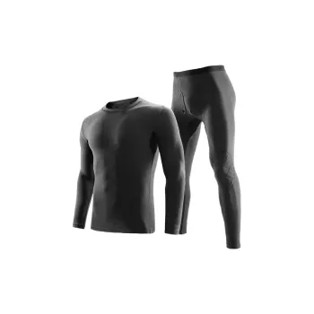 SUPIELD Aerogel Series 5th Grade Double-Sided Velvet Far Infrared Warming Cold-Resistant Thickened Thermal Set Men's
