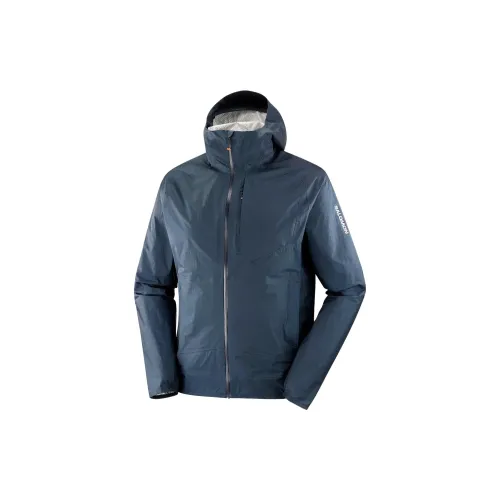 SALOMON Jackets Men Blue