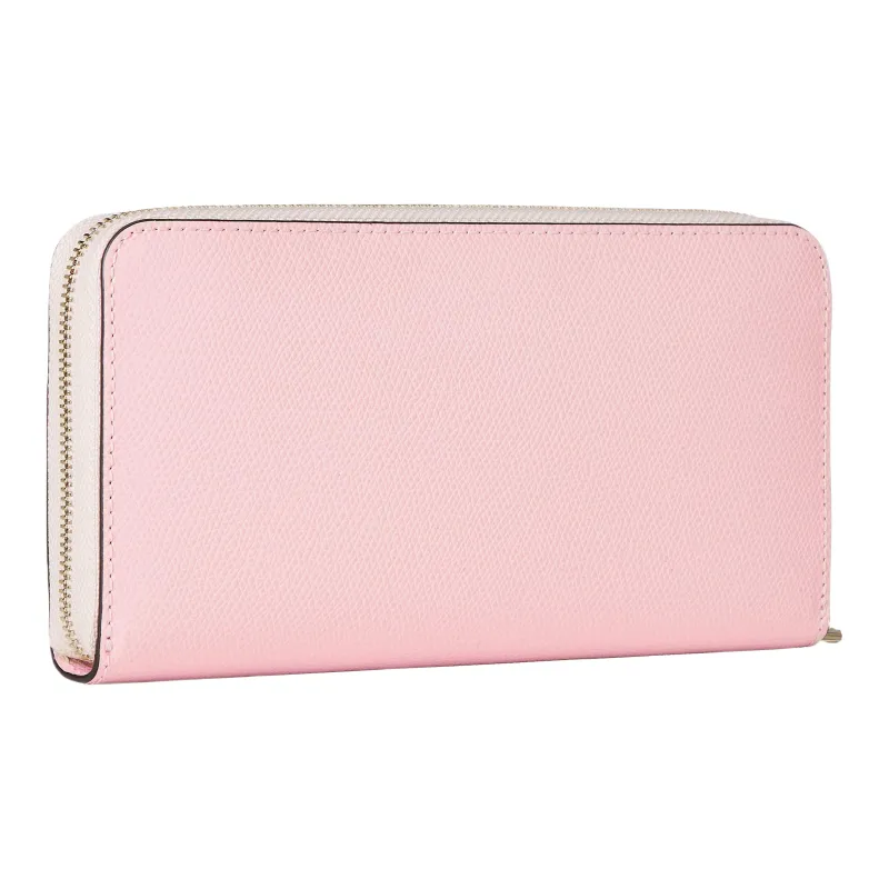 Furla Textured Leather Wallet Extra Large Women's Candy Pink-1