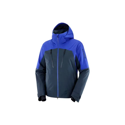 SALOMON Brilliant Jackets Men Blue