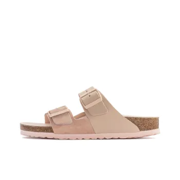 Birkenstock Slide Slippers Women's Light Rose Narrow Fit