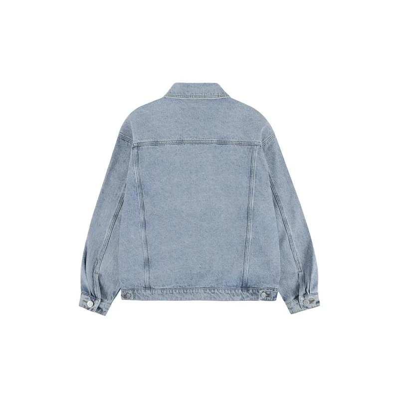 BEETLE TOWN Denim Jacket Unisex-8