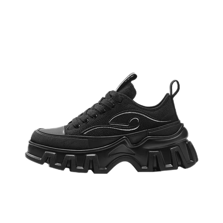 OGR Lull Collection 2.0 Low-Top Canvas Shoes Unisex Black-0