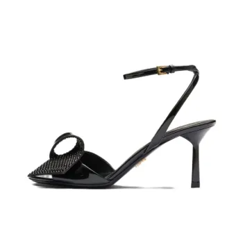 PRADA 75mm Embellished Sandals