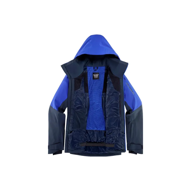 SALOMON Brilliant Jackets Men Blue-2