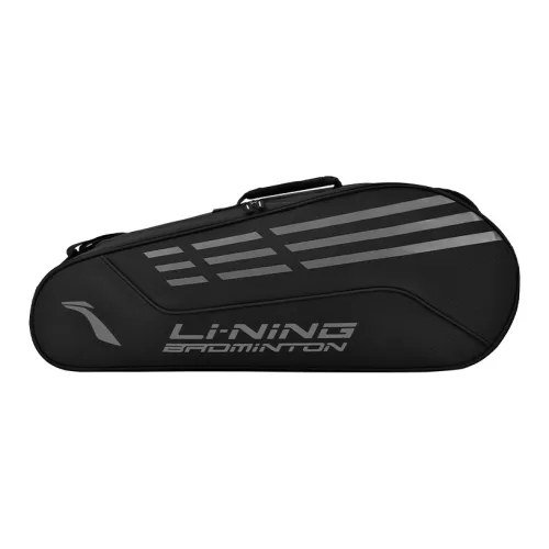 LiNing Fabric Badminton Racket Bag Backpack Regular Unisex Black