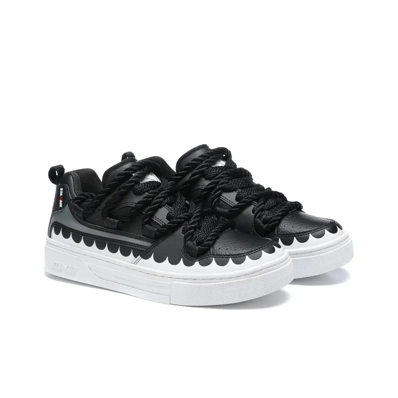 STANAIR Play Cool 1.0 Shark Slip Resistant, Abrasion Resistant, And Balanced Low Top Casual Skateboard Shoes Unisex-2