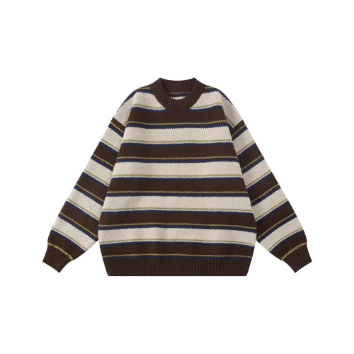 Saotome Sweaters Women's Brown/White