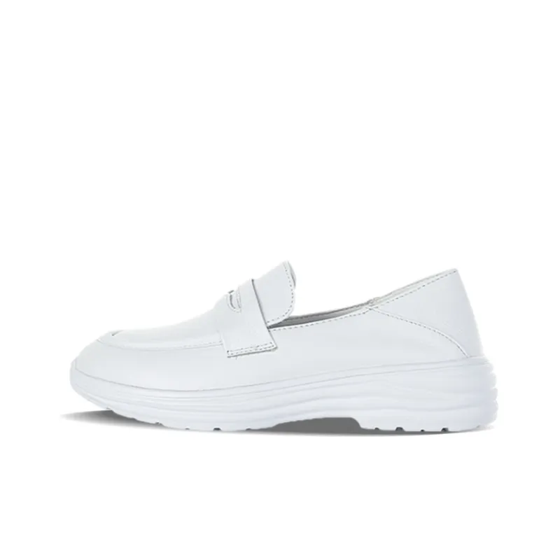 Cherry Blossoms Loafers Women's White-0