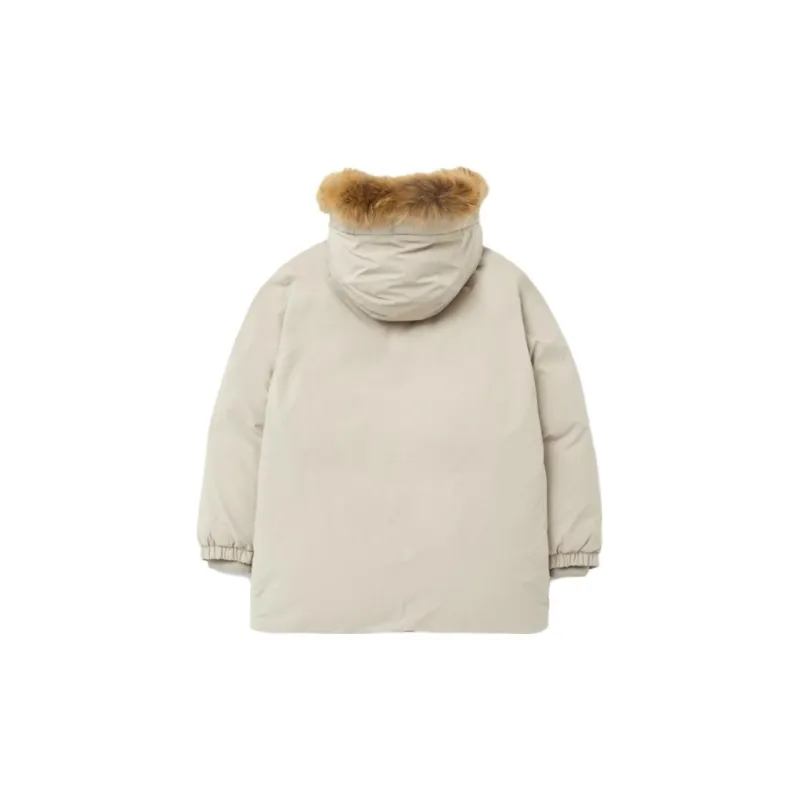NERDY Down Jacket Unisex Light Brown-1