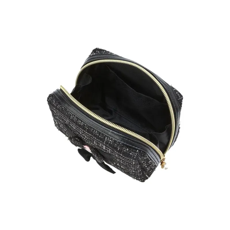 Sanrio Polyester Storage Bag Makeup Bag Women's Black-2