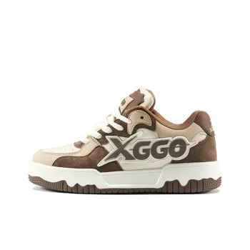 XIANGGUAN XGGO Lightning No.1 Wear Resistant Slip Resistant Low Top Skateboard Shoes Unisex Coffee
