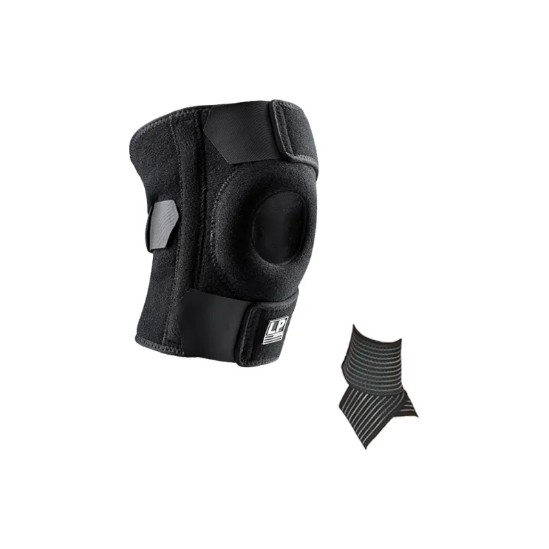 LP SUPPORT Soccer Basketball Bowling Ball Racing Ice Fitness Bicycle Unisex Knee Pads-4