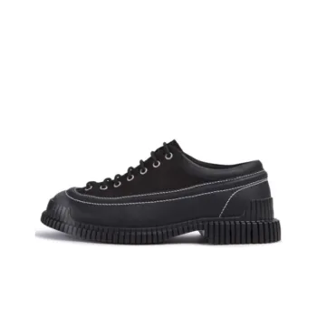 CAMPER Pi Wear-Resistant Low-Top Casual Shoes Men's Black
