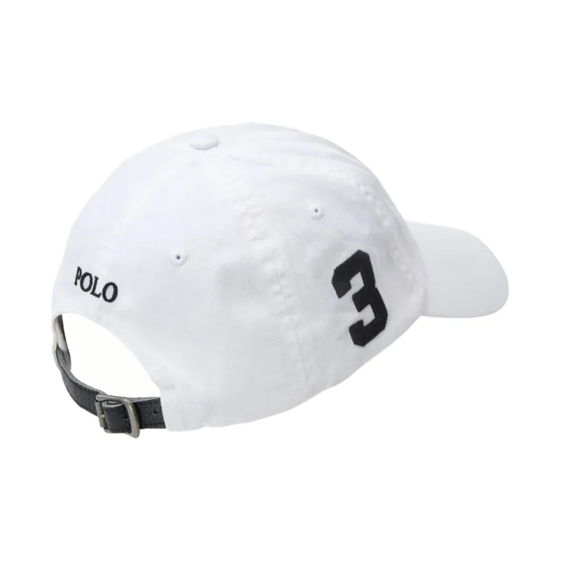Polo Ralph Lauren Cotton Baseball Caps Men's White-2