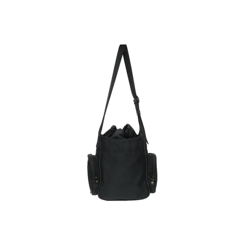 Chrome Hearts Nylon Shoulder Bag Crossbody Bag Unisex Black-1