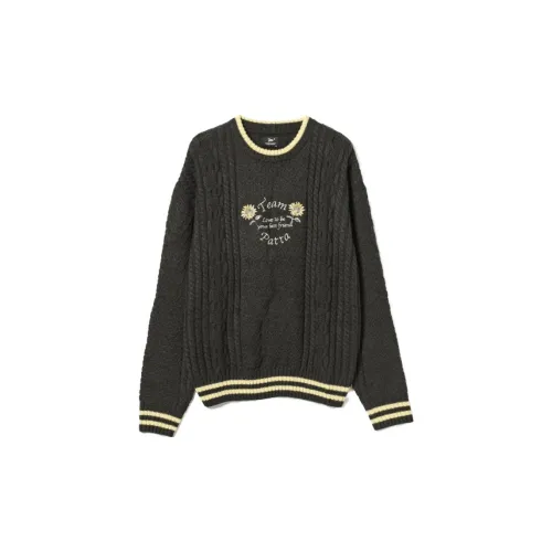 Beams Sweaters Men Pirate Black