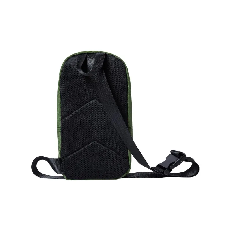 Erke Textile Fabric Shoulder Bag Unisex Bamboo Green-2