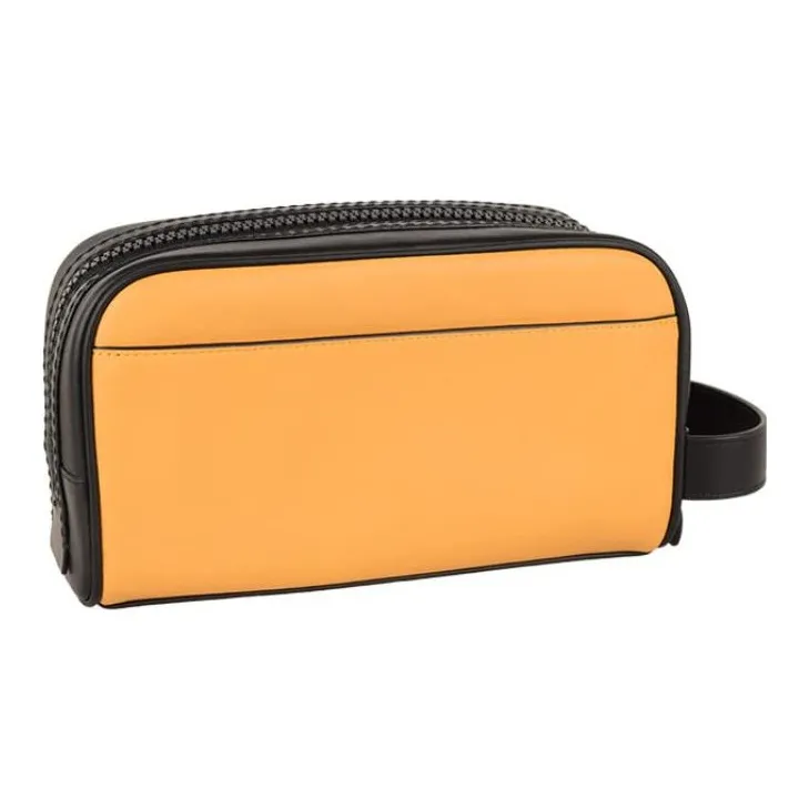COACH Travel Kit Makeup Bags Yellow-3