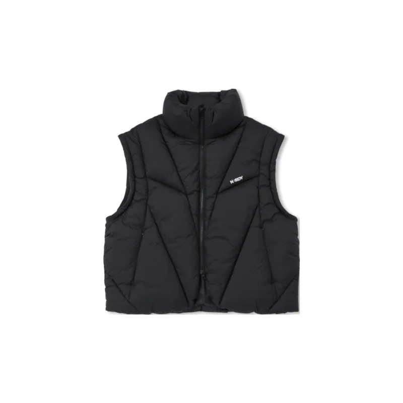 Nerdy Puffer Jackets Unisex Black-2