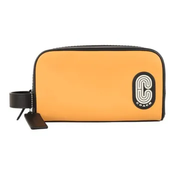 COACH Travel Kit Makeup Bags Yellow