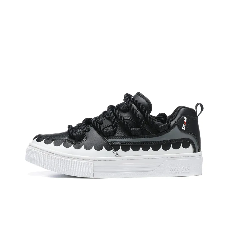 STANAIR Play Cool 1.0 Shark Slip Resistant, Abrasion Resistant, And Balanced Low Top Casual Skateboard Shoes Unisex-0