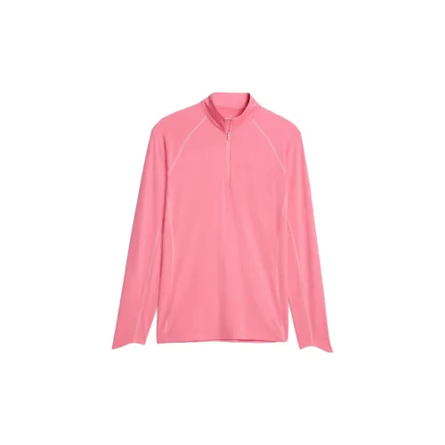 PUMA YouV Quarter T-Shirts Women's Pink